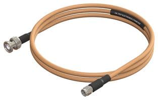 CT4446-60 - CAL TEST ELECTRONICS - CT4446-60 - RF / Coaxial Cable Assembly, 23.6 ", 600 mm, RG142B/U, SMA Plug, BNC Plug, 50 ohm