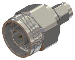 CT3340A - CAL TEST ELECTRONICS - CT3340A - RF / Coaxial Adapter, 12 GHz, N, Plug, SMA, Plug, Straight Adapter, 50 ohm