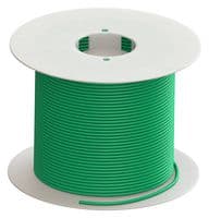 CT2799A-5-100 - CAL TEST ELECTRONICS - CT2799A-5-100 - Wire, Silicone, Green, 18 AWG, 195 x 0.07mm, 328.08 ft