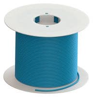 CT2799A-6-100 - CAL TEST ELECTRONICS - CT2799A-6-100 - Wire, Silicone, Blue, 18 AWG, 195 x 0.07mm, 328.08 ft