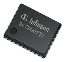 BGT24ATR22E6433XUMA1 - INFINEON - BGT24ATR22E6433XUMA1 - RF Transceiver, 24GHz to 24.25GHz, 400Kbps, 3dBm, 1.71V to 3.465V, 18mA Tx/25mA Rx, VQFN-EP-32