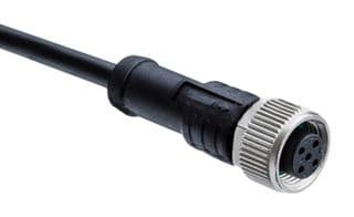 M12A-08BFFM-SL8D01 - AMPHENOL LTW - M12A-08BFFM-SL8D01 - Sensor Cable, M12 Receptacle, Free End, 8 Positions, 1 m, 3.3 ft, M Series