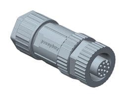 MSBP-05BFFA-SL8001 - AMPHENOL LTW - MSBP-05BFFA-SL8001 - Sensor Connector, M Series, M12, Female, 5 Positions, Solder Socket, Straight Cable Mount