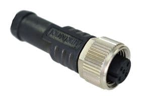 MSAS-17BFFM-SL8D01 - AMPHENOL LTW - MSAS-17BFFM-SL8D01 - Sensor Cable, M12 Receptacle, Free End, 17 Positions, 1 m, 3.3 ft, M Series