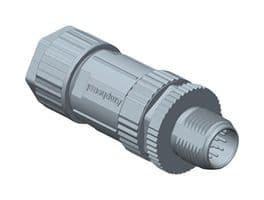 MSBP-05BMMA-SL8001 - AMPHENOL LTW - MSBP-05BMMA-SL8001 - Sensor Connector, M Series, M12, Male, 5 Positions, Solder Pin, Straight Cable Mount