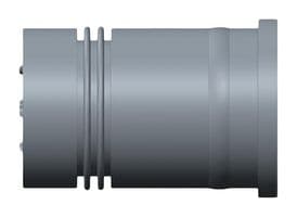 SLD-A008001 - AMPHENOL LTW - SLD-A008001 - Sensor Connector Insert, Pin, M12, 8 Position, Solder Cup, M Series