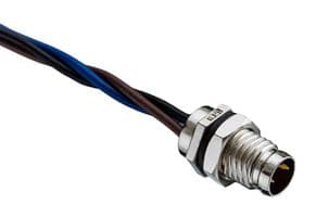 8-04PMMS-SF7A30 - AMPHENOL LTW - 8-04PMMS-SF7A30 - Sensor Cable, M8 Plug, Free End, 4 Positions, 300 mm, 11.8 ", M Series