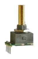 REC16K25-201 - NIDEC COMPONENTS - REC16K25-201 - Rotary Encoder, Optical, Incremental, 25 PPR, Vertical, With Push Switch