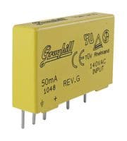 70M-IAC5 - GRAYHILL - 70M-IAC5 - Input Module, AC, Miniature, Transient Protection, 8 mA, 90 to 140 V Input, 22 kohm Resistance