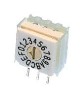 94HAB10WT - GRAYHILL - 94HAB10WT - Rotary Coded Switch, 94H Series
