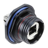 RJFTV67A1ZN - AMPHENOL SOCAPEX - RJFTV67A1ZN - In-Line Adapter, Cat6, Adapter, In-Line, RJ45, RJ45, RJF TV Series
