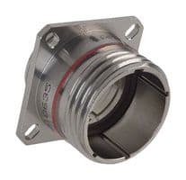 RJFTV22N00 - AMPHENOL SOCAPEX - RJFTV22N00 - Modular Connector, Square Flange, RJ45 Jack, 1 x 1 (Port), 8P8C, Cat5e, IP67, Panel Mount