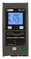 PEL113-MA194 - CHAUVIN ARNOUX - PEL113-MA194 - Data Logger, w/Current Sensor & Adapter, Energy, Power, 6 Channel, 128 Samples/Cycle
