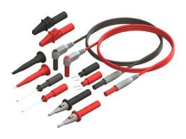 CT3979B-150 - CAL TEST ELECTRONICS - CT3979B-150 - Probe Accessory Kit, 2x Probe Body, 4mm R/A Banana Plug Test Lead, Sprung Hook, Alligator Clip, Lug