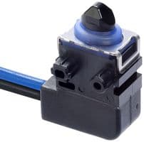 D2EW-B03ML BY OMR - OMRON ELECTRONIC COMPONENTS - D2EW-B03ML BY OMR - Microswitch, Sealed, Ultra Subminiature, Pin Plunger, SPST-NO, Wire Leaded, 100 mA, 12 V