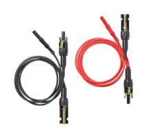 PVLEAD3. PROMO - FLUKE - PVLEAD3. PROMO - Test Lead Set, Solar PV Clamp, PV Connector Plug-Receptacle, Receptacle-Plug
