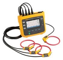 FLUKE 1738/EUS PROMO - FLUKE - FLUKE 1738/EUS PROMO - POWER LOGGER, THREE PHASE, 12CH, LCD