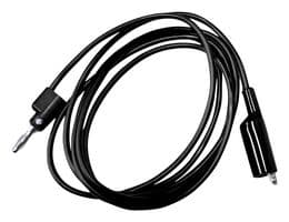 BU-P1166-36-0 - MUELLER ELECTRIC - BU-P1166-36-0 - Alligator Clip to Banana Plug Test Lead, 7.8mm Jaw Open, Alligator Clip, 4mm Stackable Banana Plug