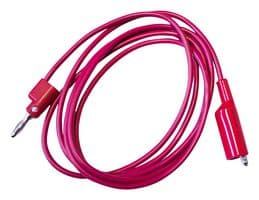 BU-P1166-36-2 - MUELLER ELECTRIC - BU-P1166-36-2 - Alligator Clip to Banana Plug Test Lead, 7.8mm Jaw Open, Alligator Clip, 4mm Stackable Banana Plug
