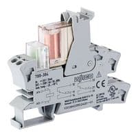 788-384 - WAGO - 788-384 - Power Relay, DPDT, 24 VDC, 6 A, 788 Series, DIN Rail, Non Latching