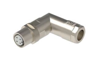 RM12C-FASV4A - LUMBERG AUTOMATION - RM12C-FASV4A - Sensor Connector, M12, Female, 4 Positions, Crimp Socket, Right Angle Cable Mount