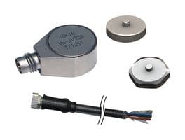 VS-JV02A-K01 - KEMET - VS-JV02A-K01 - Vibration Sensor, 2 mV/m/s², 500µA, 5.5 V, Panel / Chassis, Cable, Magnet and Stud