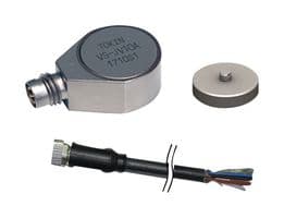VS-JV02A-K03 - KEMET - VS-JV02A-K03 - Vibration Sensor, 2 mV/m/s², 500µA, 5.5 V, Panel / Chassis, Cable and Magnet