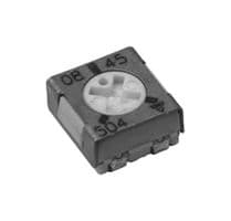 TS53YL500MR10 - VISHAY - TS53YL500MR10 - Trimmer, Single Turn, Cermet, Top Adjust, 50 ohm, Surface Mount, 1 Turns