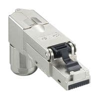 2542 03 - LUMBERG - 2542 03 - Modular Connector, RJ45 Plug, 1 x 1 (Port), 8P8C, Cat6a, Cable Mount