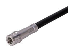 11_QMA-50-4-2/133_NE - HUBER+SUHNER - 11_QMA-50-4-2/133_NE - RF / Coaxial Connector, QMA Coaxial, Straight Plug, Crimp, 50 ohm