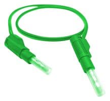 22.451-.50M-5 - MUELLER ELECTRIC - 22.451-.50M-5 - Banana Test Lead, 4mm Retractable Banana Plug, Shrouded, 4mm Retractable Banana Plug, Shrouded