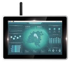 ED-HMI2020-101C-1208 - EDATEC - ED-HMI2020-101C-1208 - Industrial Panel PC, RPI CM4, 2GB LPDDR4, 1.5GHz, BCM2711, 64-bit ARM Cortex-A72 v8, 8GB eMMC