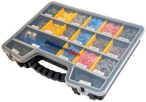 600-05001 PH-SLEEVE-KIT-CR-MIX - HELLERMANNTYTON - 600-05001 PH-SLEEVE-KIT-CR-MIX - Plain Sleeve Kit, Polychloroprene, 2800 Pieces of Plain Sleeves and D-Tool Kit