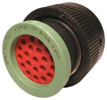 HDP26-18-21SN-L017 - DEUTSCH - TE CONNECTIVITY - HDP26-18-21SN-L017 - Automotive Connector Housing, Black, HDP20 Series, Receptacle, 21 Ways