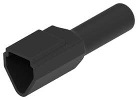 DT3P-BT-BK - DEUTSCH - TE CONNECTIVITY - DT3P-BT-BK - Connector Accessory, Black, Strain Relief Boot, AMP DT04-3P Series Receptacle Automotive Connectors