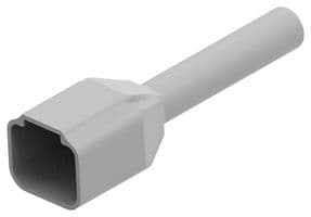 DTP4P-BT - DEUTSCH - TE CONNECTIVITY - DTP4P-BT - Connector Accessory, Grey, Strain Relief Boot, AMP DTP04-2P Series Receptacle Automotive Connectors