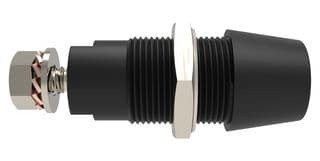 99023233 - SCHUTZINGER - 99023233 - Banana Test Connector, 4mm Dia, Jack, Panel Mount, 32 A, 1 kV, Nickel Plated Contacts, Black