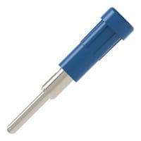 99022629 - SCHUTZINGER - 99022629 - Banana Test Connector, 2mm Dia, Jack, Panel Mount, 10 A, 60 VDC, Nickel Plated Contacts, Blue