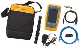 FLUKE LINKIQ DUO+WI FI TESTER-1475-H6-EU - FLUKE NETWORKS - FLUKE LINKIQ DUO+WI FI TESTER-1475-H6-EU - Cable & Network Tester Kit, Optical Power Meter, Visual Fault Locator, Universal Adaptor, EU Region