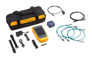 FLUKE LINKIQ DUO+WI FI TESTER-IE-H6-EU - FLUKE NETWORKS - FLUKE LINKIQ DUO+WI FI TESTER-IE-H6-EU - Network Analyser, EU, Capacitive Touch Screen, 10Mbps, 10Gbps