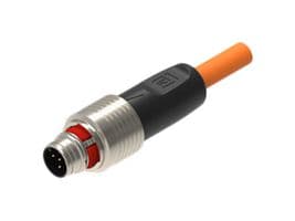 PP12M-MSSV5A-0183-0200 - LUMBERG AUTOMATION - PP12M-MSSV5A-0183-0200 - Sensor Cable, Standard Push Pull, A Code, M12 Plug, Free End, 5 Positions, 2 m, 6.6 ft