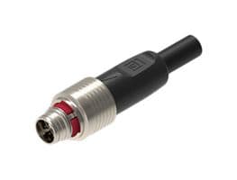 PP12M-MSSV8X-0478-0200 - LUMBERG AUTOMATION - PP12M-MSSV8X-0478-0200 - Sensor Cable, Standard Push Pull, X Code, M12 Plug, Free End, 8 Positions, 2 m, 6.6 ft
