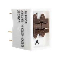 ED57389 - ERG COMPONENTS - ED57389 - DIP / SIP Switch, IP64, 1 Circuits, Slide, Through Hole, DPDT, 100 V, 1 A