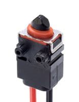D2EW-B02MS - OMRON ELECTRONIC COMPONENTS - D2EW-B02MS - Microswitch, Post Mount Structure, Ultra Subminiature, Pin Plunger, SPST-NC, Wire Leaded, 100 mA
