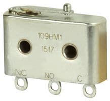 11HM1 - HONEYWELL - 11HM1 - Microswitch, Subminiature, Short Hinge Lever, SPDT, Solder, 3 A, 28 V