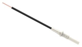 MP-ADA-SB-1000V-W - MULTICOMP PRO - MP-ADA-SB-1000V-W - Test Accessory, White, 1kV, 36A, 4mm Banana Socket to Free End Adapter