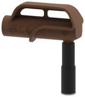 MP-RA10MAG-BRO - MULTICOMP PRO - MP-RA10MAG-BRO - Test Accessory, Brown, 1.5kV, 4A, 4mm Socket to Magnetic Adapter