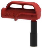 MP-RA10MAG-R - MULTICOMP PRO - MP-RA10MAG-R - Test Accessory, Red, 1.5kV, 4A, 4mm Socket to Magnetic Adapter