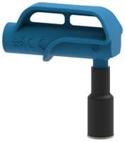 MP-RA11MAG-B - MULTICOMP PRO - MP-RA11MAG-B - Test Accessory, Blue, 1.5kV, 4A, 4mm Socket to Magnetic Adapter