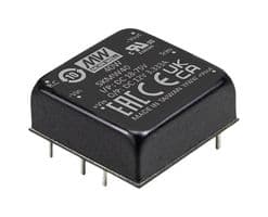 SKMW40F-03 - MEAN WELL - SKMW40F-03 - Isolated Through Hole DC/DC Converter, ITE & Industrial, DIP, 4:1, 40 W, 1 Output, 3.3 V